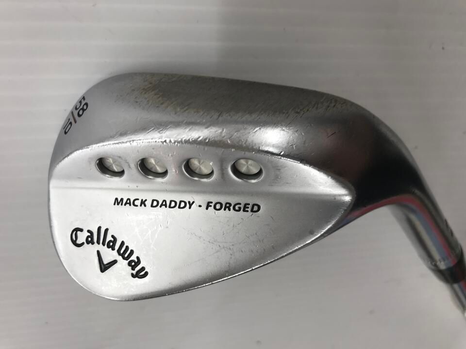 キャロウェイ MACK DADDY FORGED 2019 クロムメッキ 58度 NSプロ950 GH Sフレックス ウェッジ