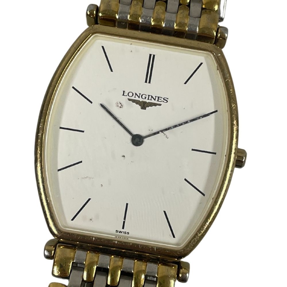 訳あり】LONGINES ロンジン メンズ L4.705.2 グランドクラシック 白
