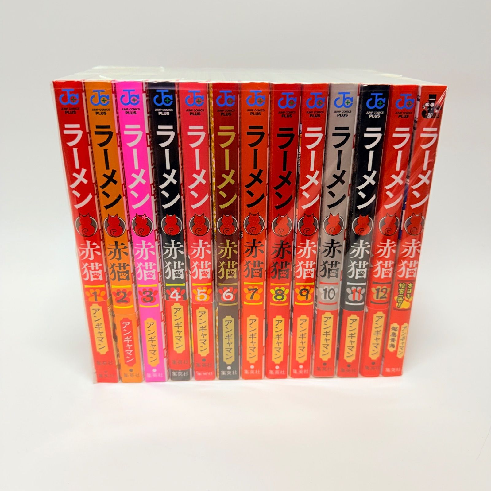 ﾗｰﾒﾝ赤猫 1-12+本日も接客一番 - メルカリ