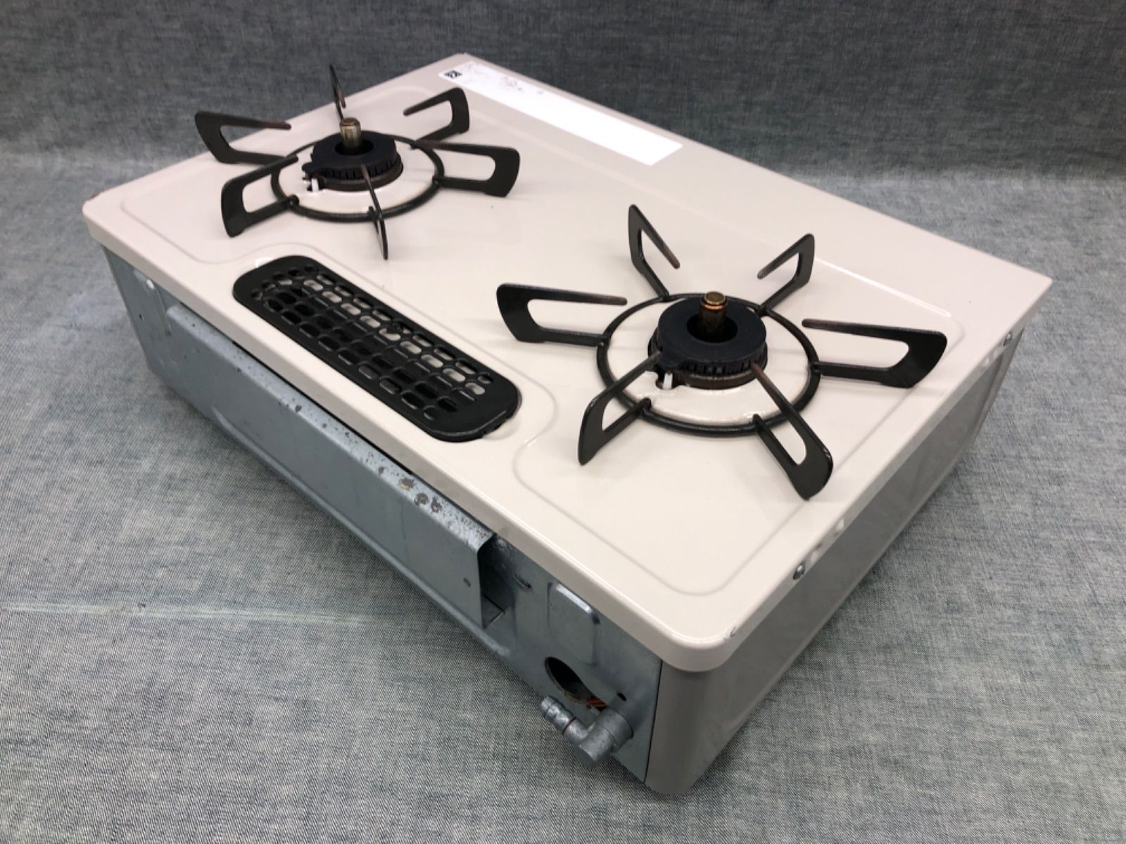 1F AY25121831 ≪中古品≫ リンナイ グリル付ガステーブル RTE564BER 
