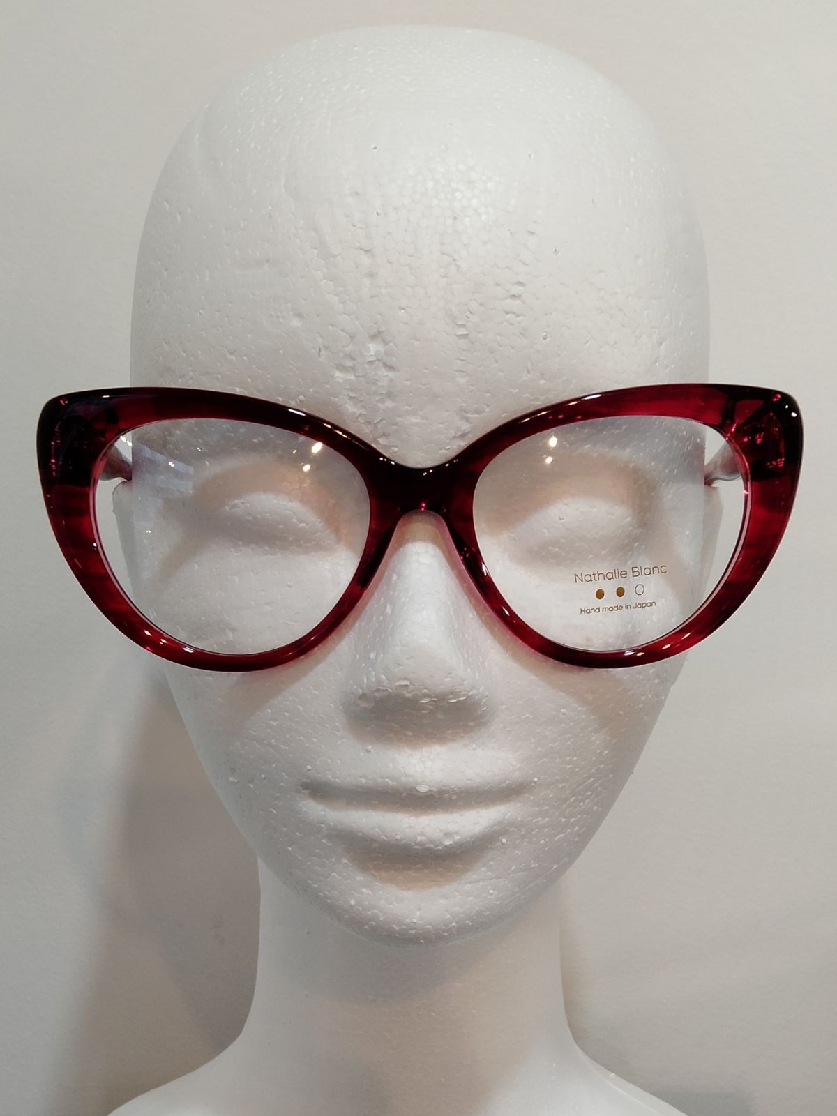  Nathalie Blanc PARIS ナタリーブラン CARLA C 876 RED メガネ 小物