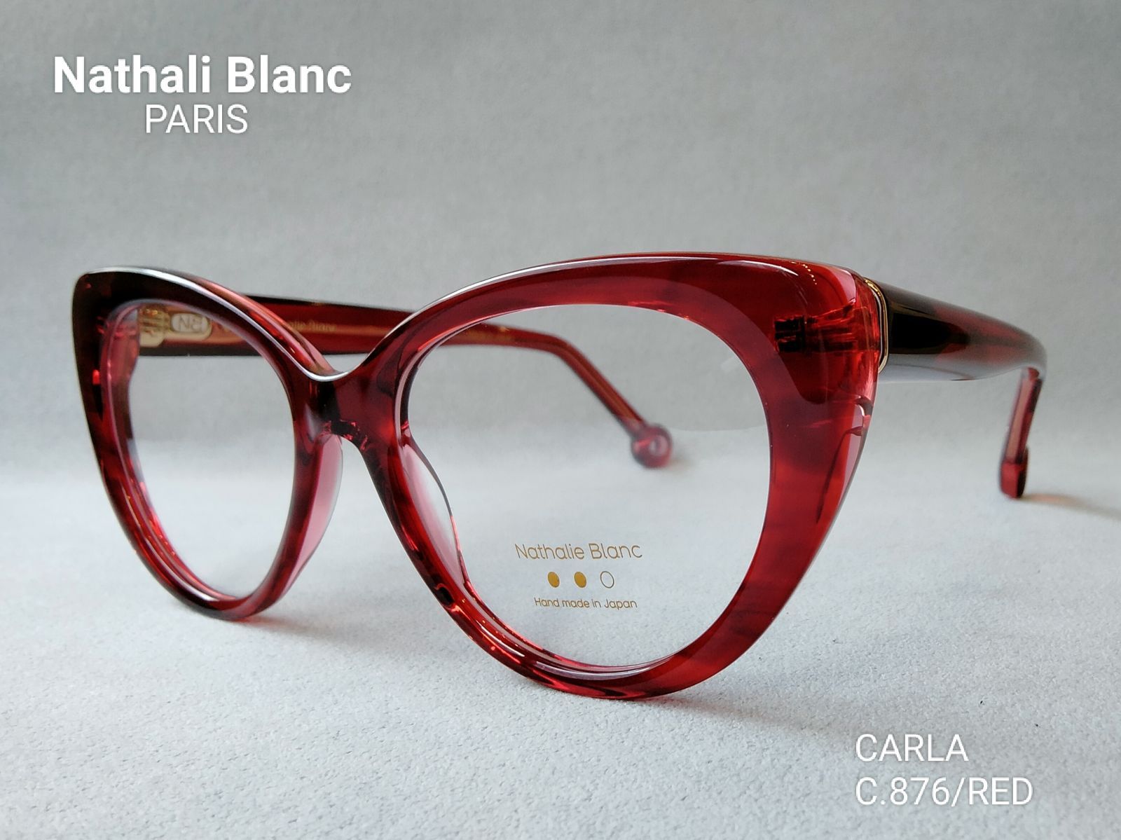 Nathalie Blanc PARIS ナタリーブラン CARLA C 876 RED