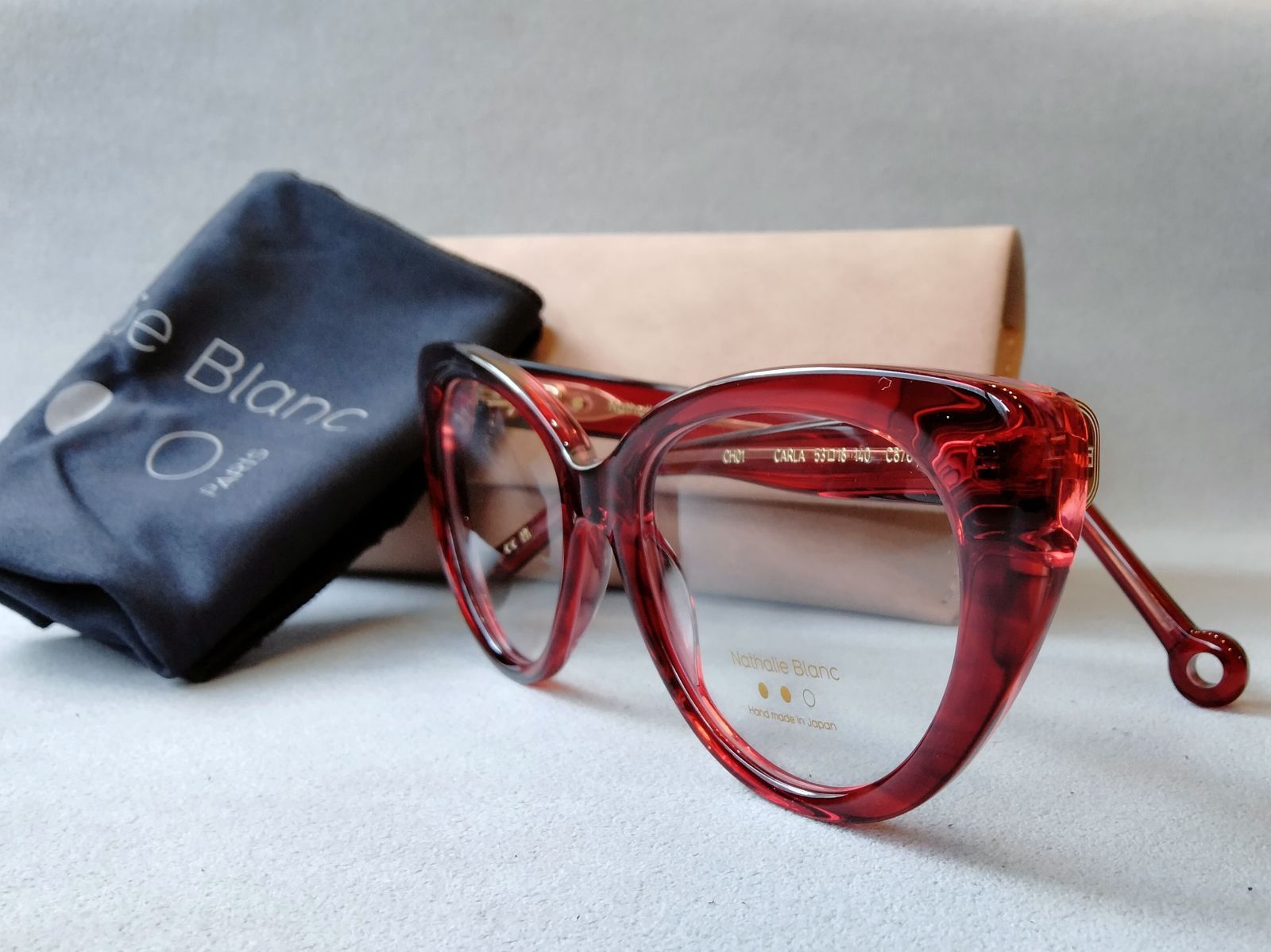 Nathalie Blanc PARIS ナタリーブラン CARLA C 876 RED