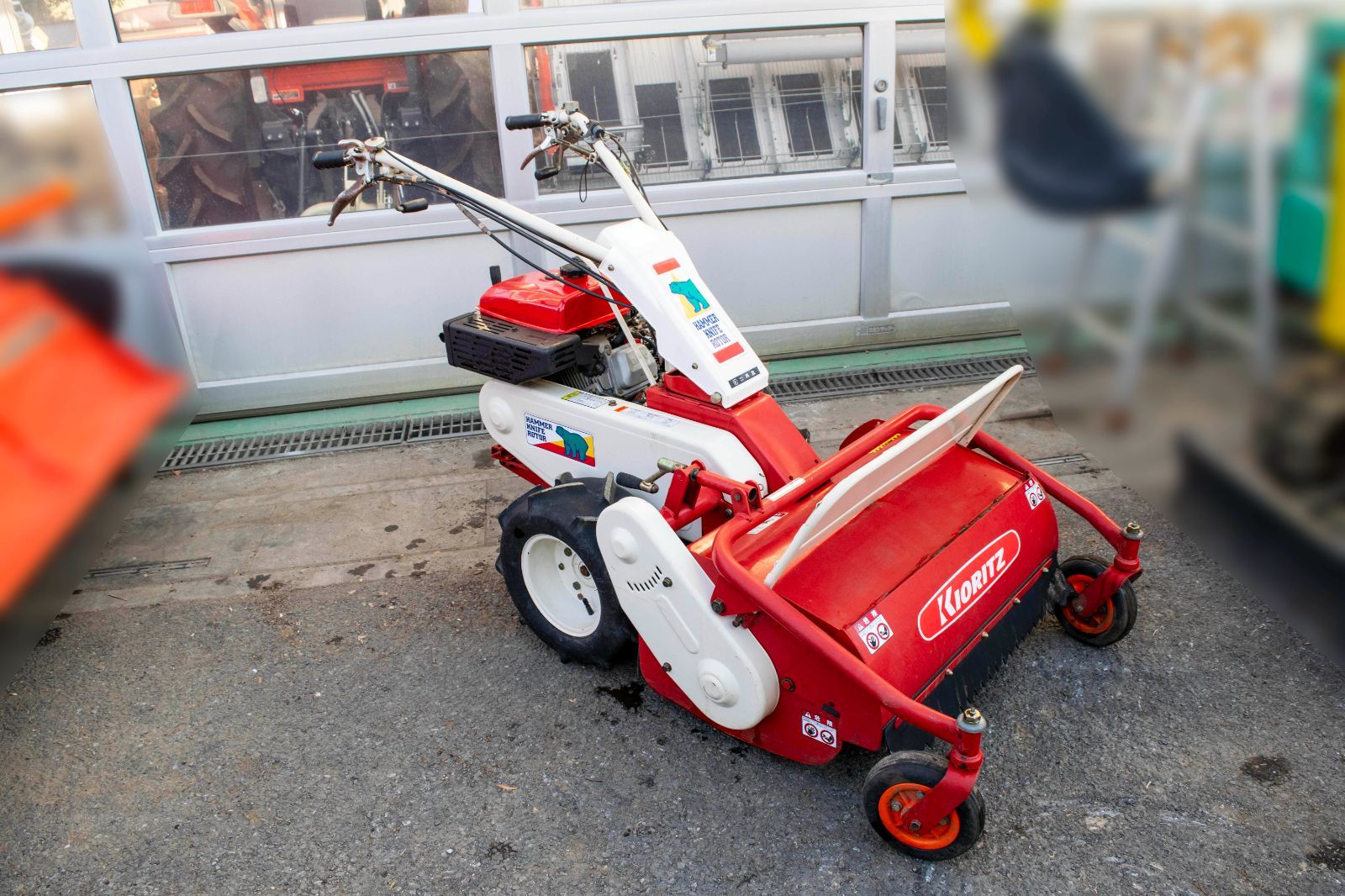 埼玉発 共立 ハンマーナイフモア HR661A 8.0馬力 ガソリン 刈幅 650mm