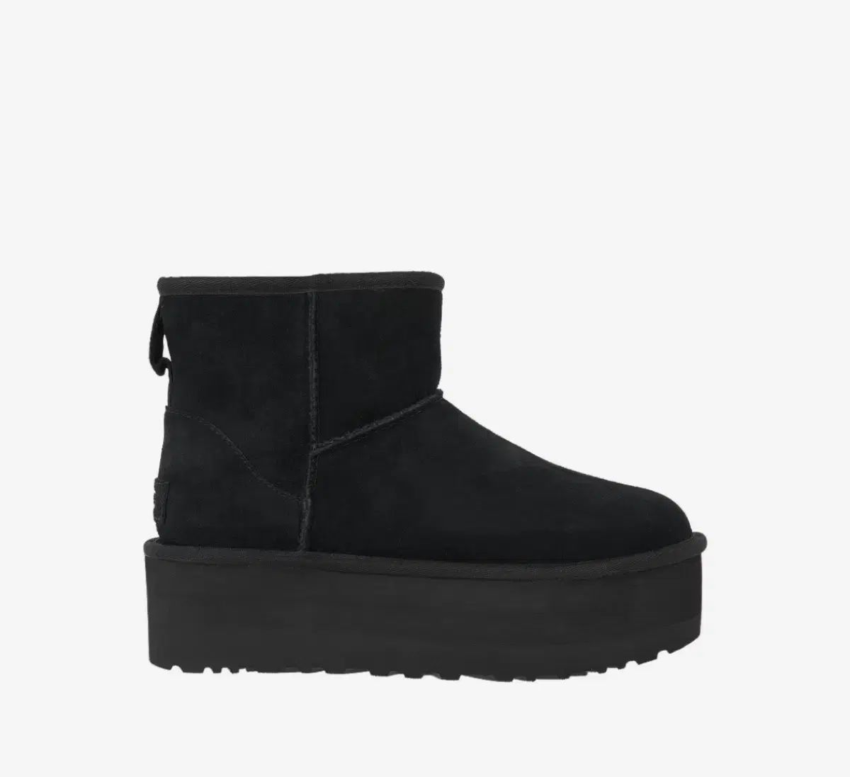 UGG アグ クラシック ミニ フラットフォーム ブーツ ブラック