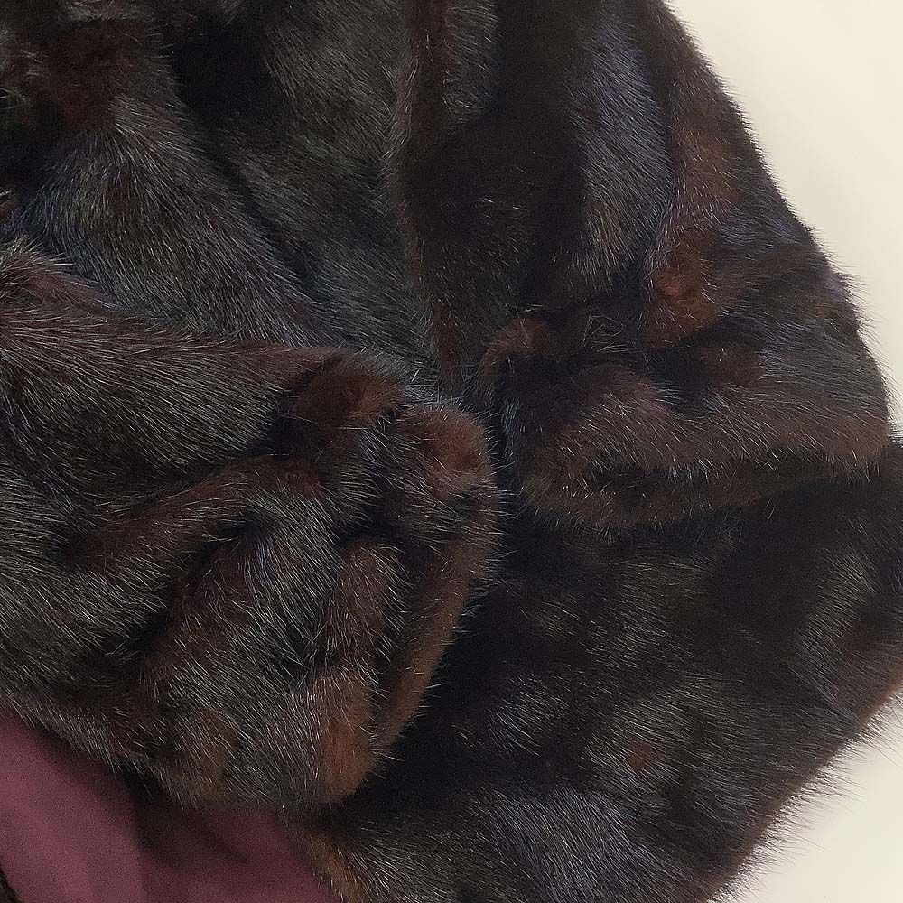 美品 Wood Notes by OSFUR リアルファーコート 毛皮 L Wood Notes by OSFUR ウッドノーツバイオズファー 毛皮コート - メルカリ