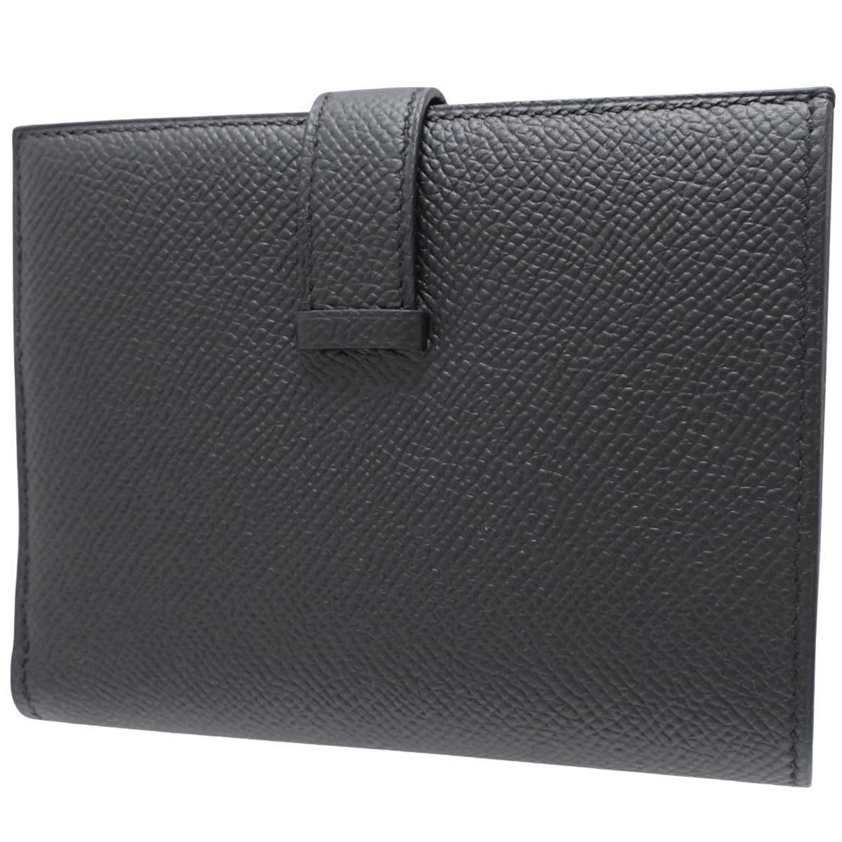 HERMES(エルメス) ベアンコンパクト K刻印 ブラック黒 ヴォーエプソン