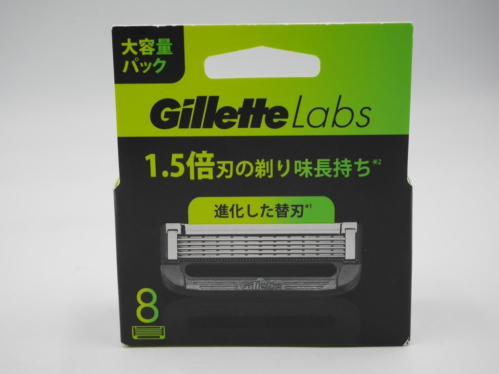 ジレット ラボ 替刃8個入り 日本語パッケージ 正規品 (1.5倍長持ち ジレット ラボ 替刃8個入り 日本語パッケージ 正規品 (1.5倍長持ち