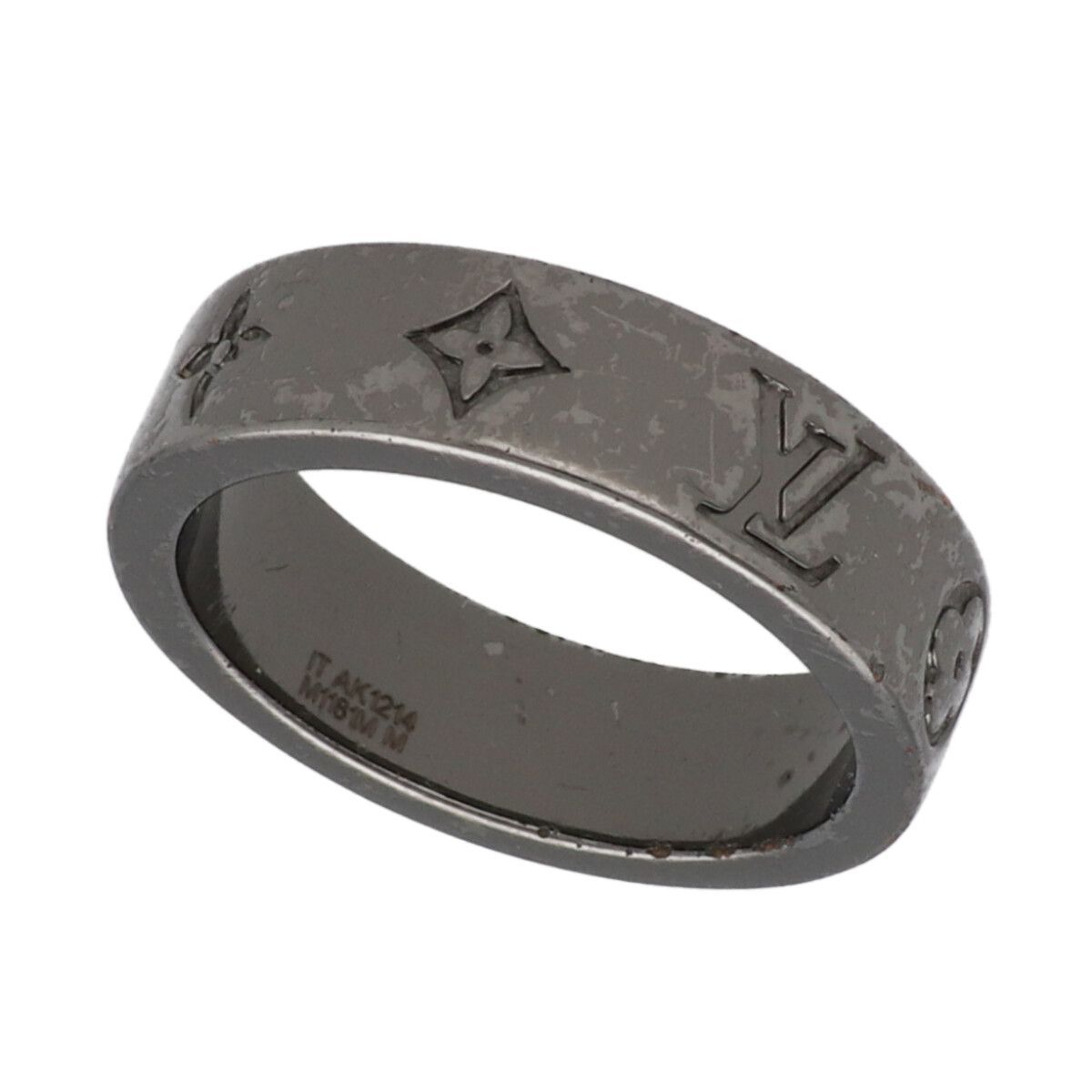 中古】 LOUIS VUITTON ルイヴィトン リング・LV モザイク シン M1181M