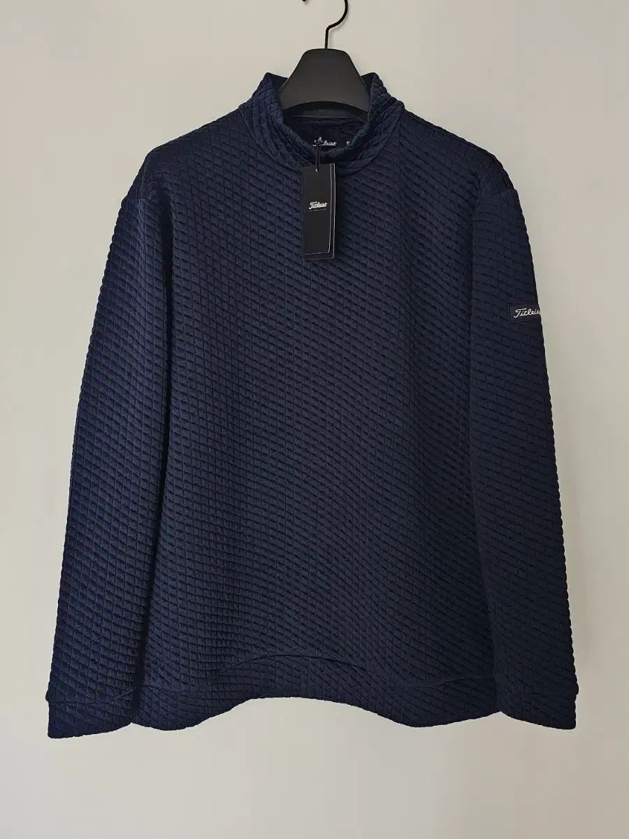 Titleist タイトリスト 퀼트ジャカード モックシャツ 3 L 110