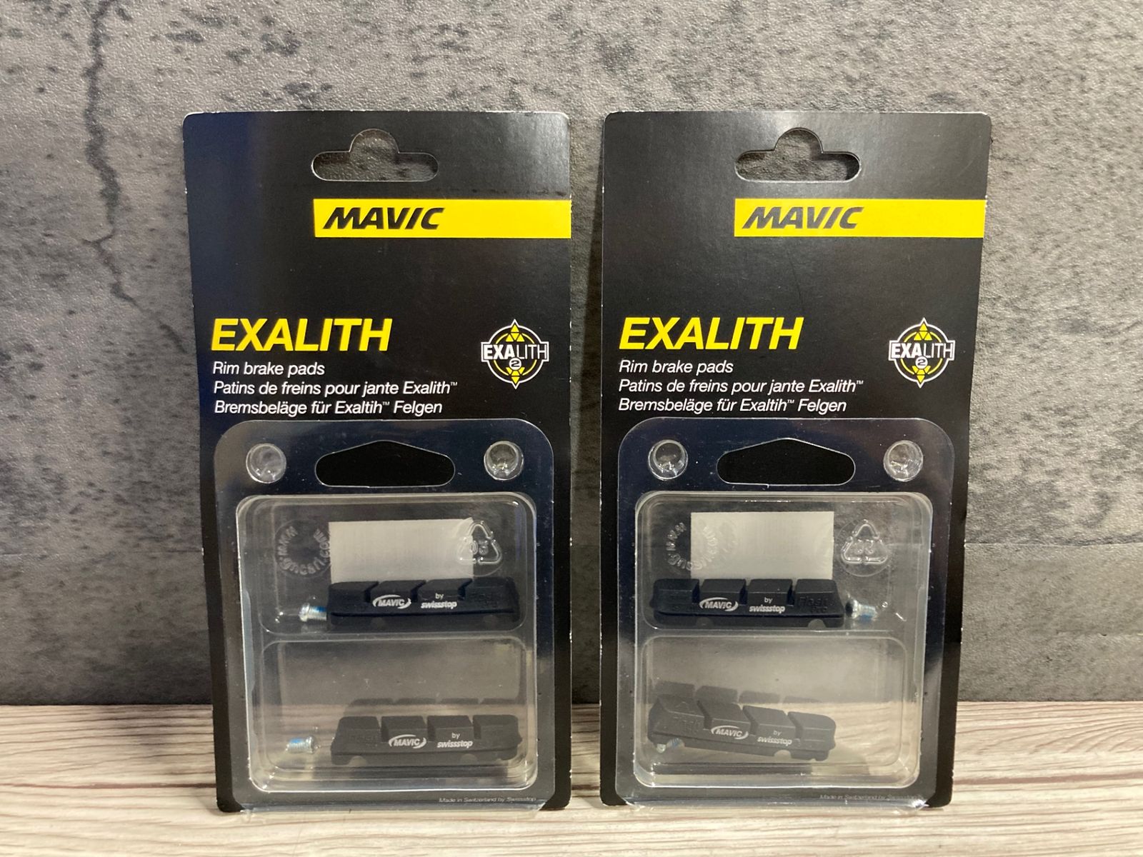 【人気セール，HOT】 JS001 マヴィック MAVIC EXALITH Rim Brake Pads ブレーキシュー 前後セット 未使用 その他