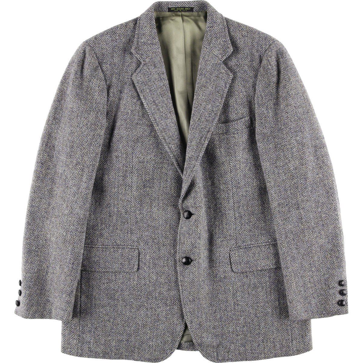 古着 80~90年代 Adams Row Harris Tweed ハリスツイード ヘリンボーン