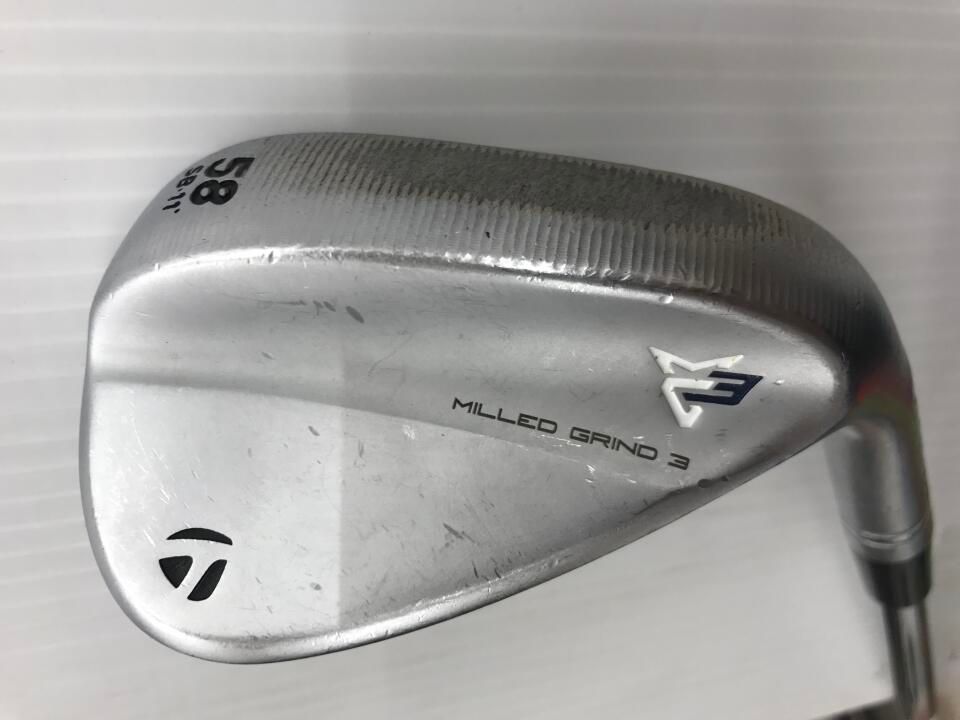 テーラーメイド MILLED GRIND 3 クローム 58度 NSプロ MODUS 3 TOUR