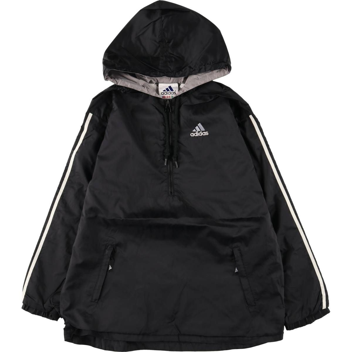 品質保証，格安 古着 90~00年代 アディダス adidas ハーフジップ 