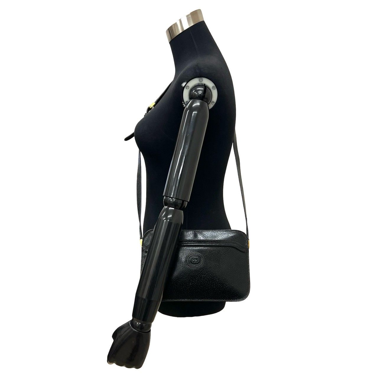 オールドグッチ ヴィンテージ チェーン ショルダーバッグ フラップ レザー 本革 極 美品 GUCCI グッチ オールドグッチ ヴィンテージ GG ロゴ レザー 本