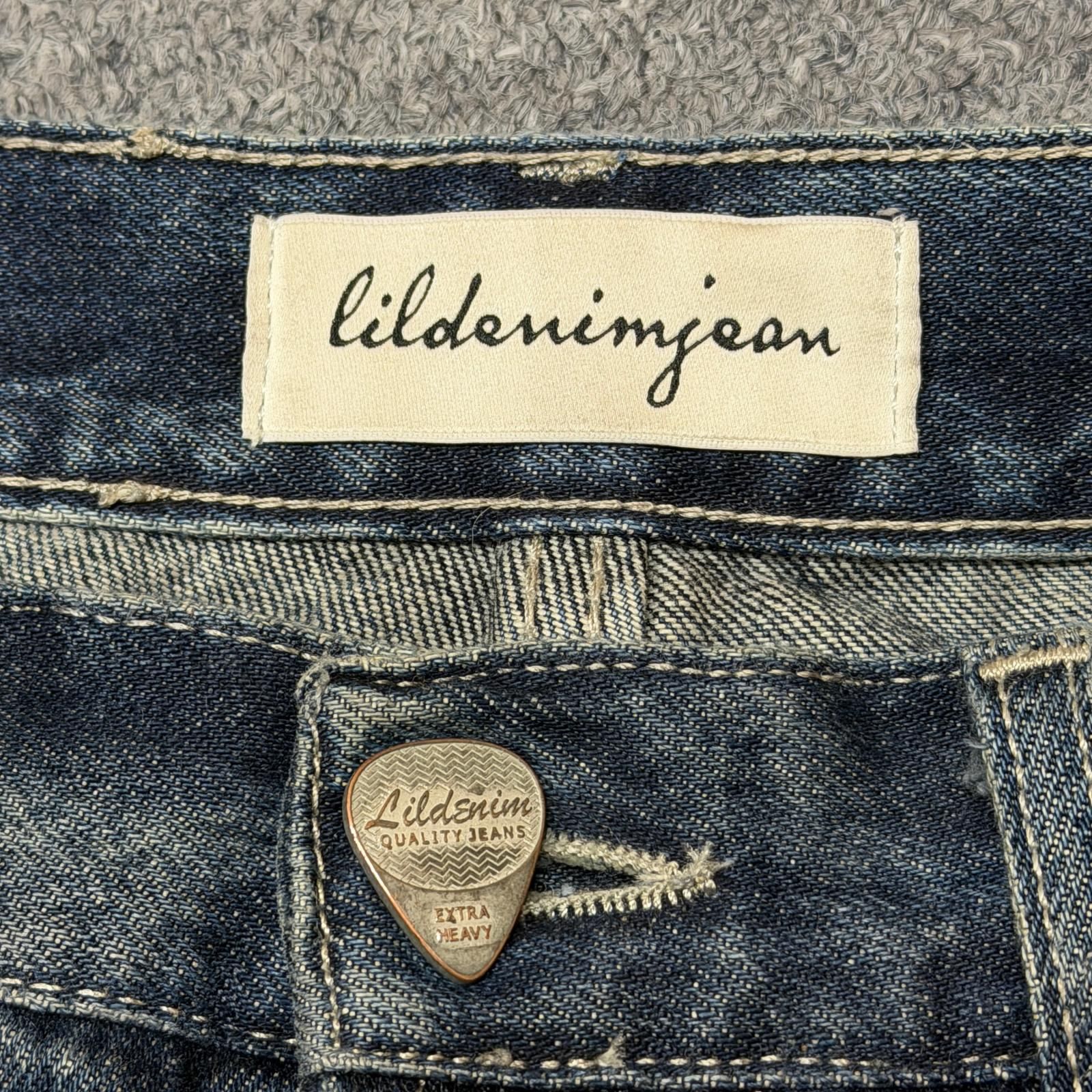 LILDENIMJEAN クラッシュデニムパンツ ジーンズ リトルデニムジーン 