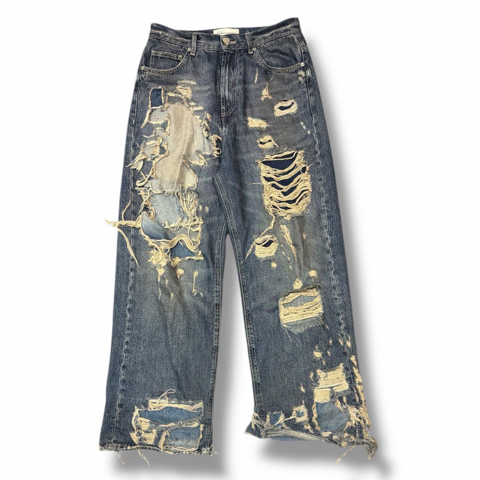 LILDENIMJEAN クラッシュデニムパンツ ジーンズ リトルデニムジーン 