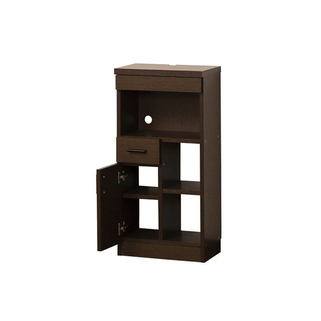 NEWルーター収納40 (白木目) (ブラウン) - メルカリ