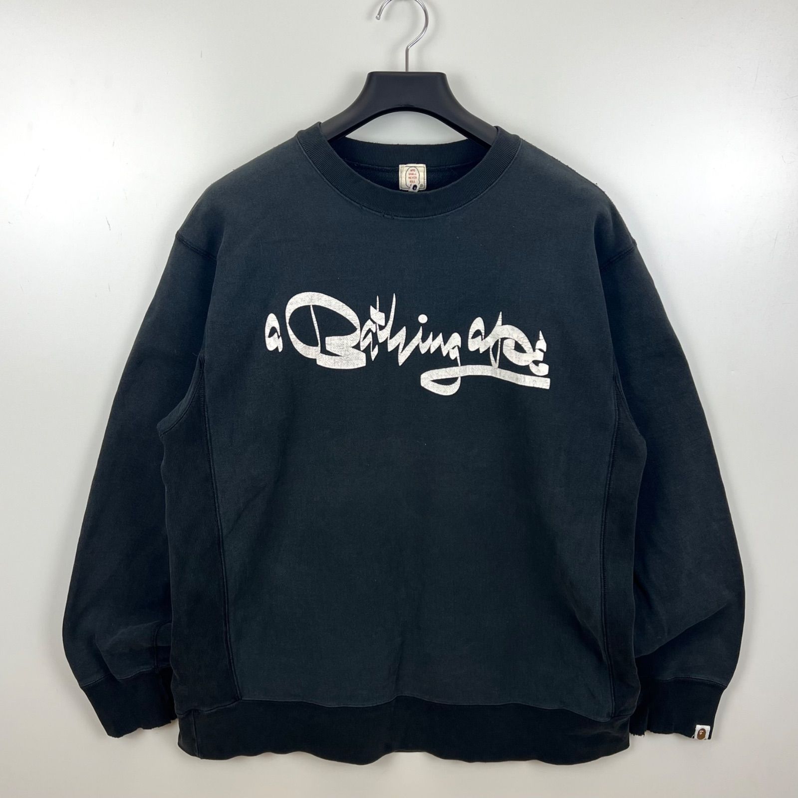 A BATHING APE 00s archive × FUTURA sweatshirts L アベイシング