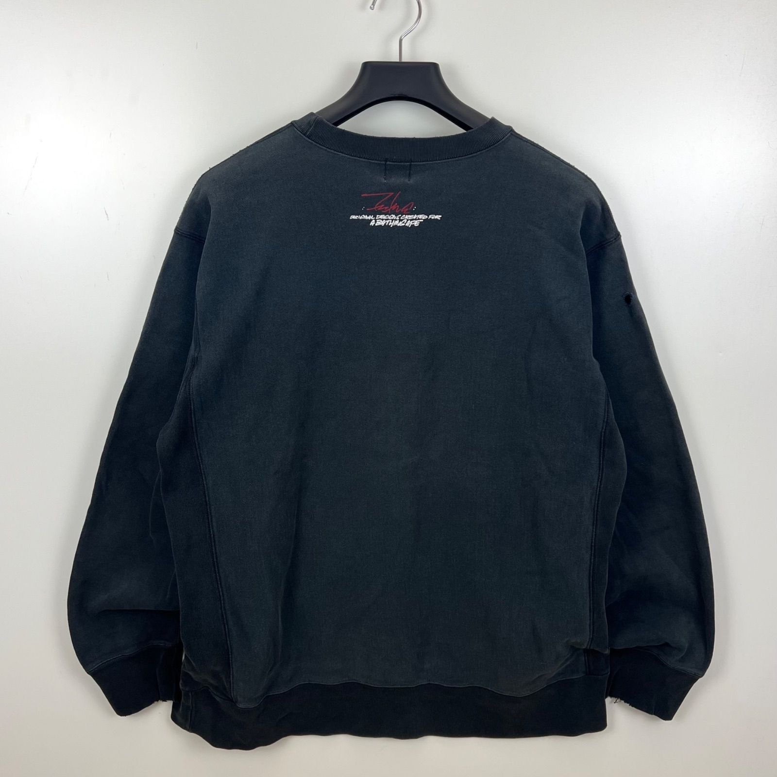 A BATHING APE 00s archive × FUTURA sweatshirts L アベイシング