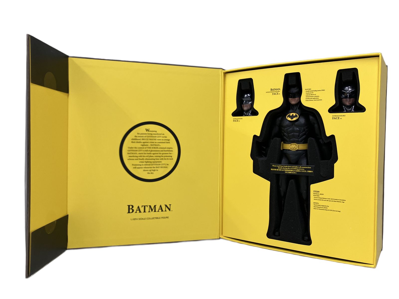 【新品中箱未開封品・外箱付】ホットトイズ DX09 バットマン 1/6フィギュア HOT TOYS BATMAN DX09 1/6th バットマン ホットトイズ フィギュア 開封