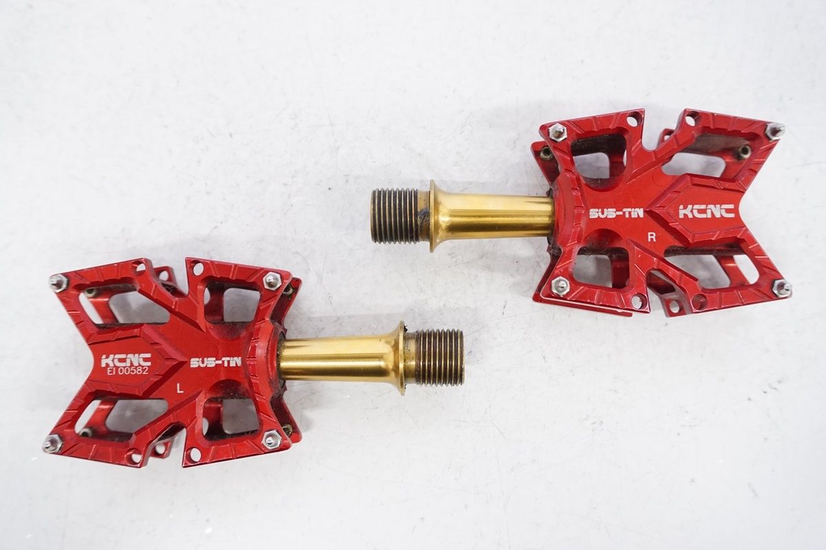 KCNC 「ケーシーエヌシー」 KNIFE ナイフ ステンレススチール スピンドル ペダル / バイチャリ浜松店