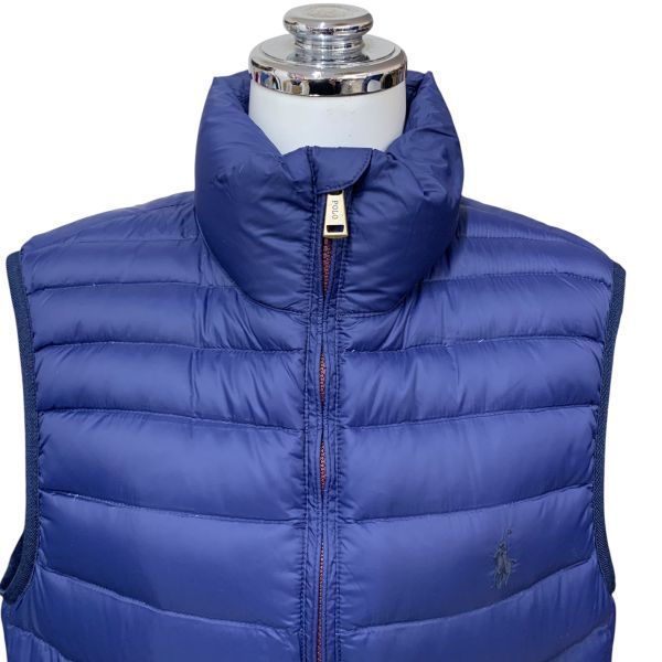 Polo Ralph Lauren ネイビー ダウンベスト XS POLO RALPH LAUREN（ポロ・ラルフローレン） ポロ ラルフローレン