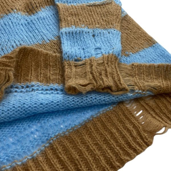 ◇ アクネストゥディオズ Acne Studios ダメージボーダー モヘア