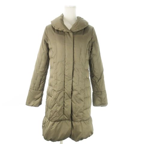 クイーンズコート QUEENS COURT ダウンコート ショールカラー ロング