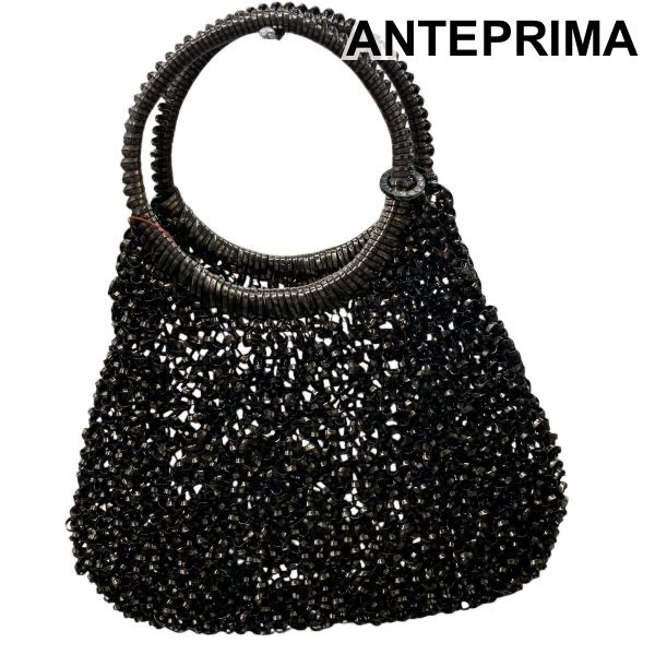 アンテプリマ ANTEPRIMA 本物 ワイヤーバック ハンドバッグ マチなし
