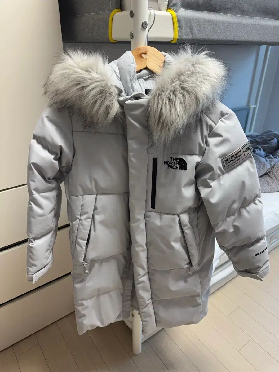 THE NORTH FACE ザノースフェイス グース ダウンジャケット ロング丈 キッズ サイズ 130