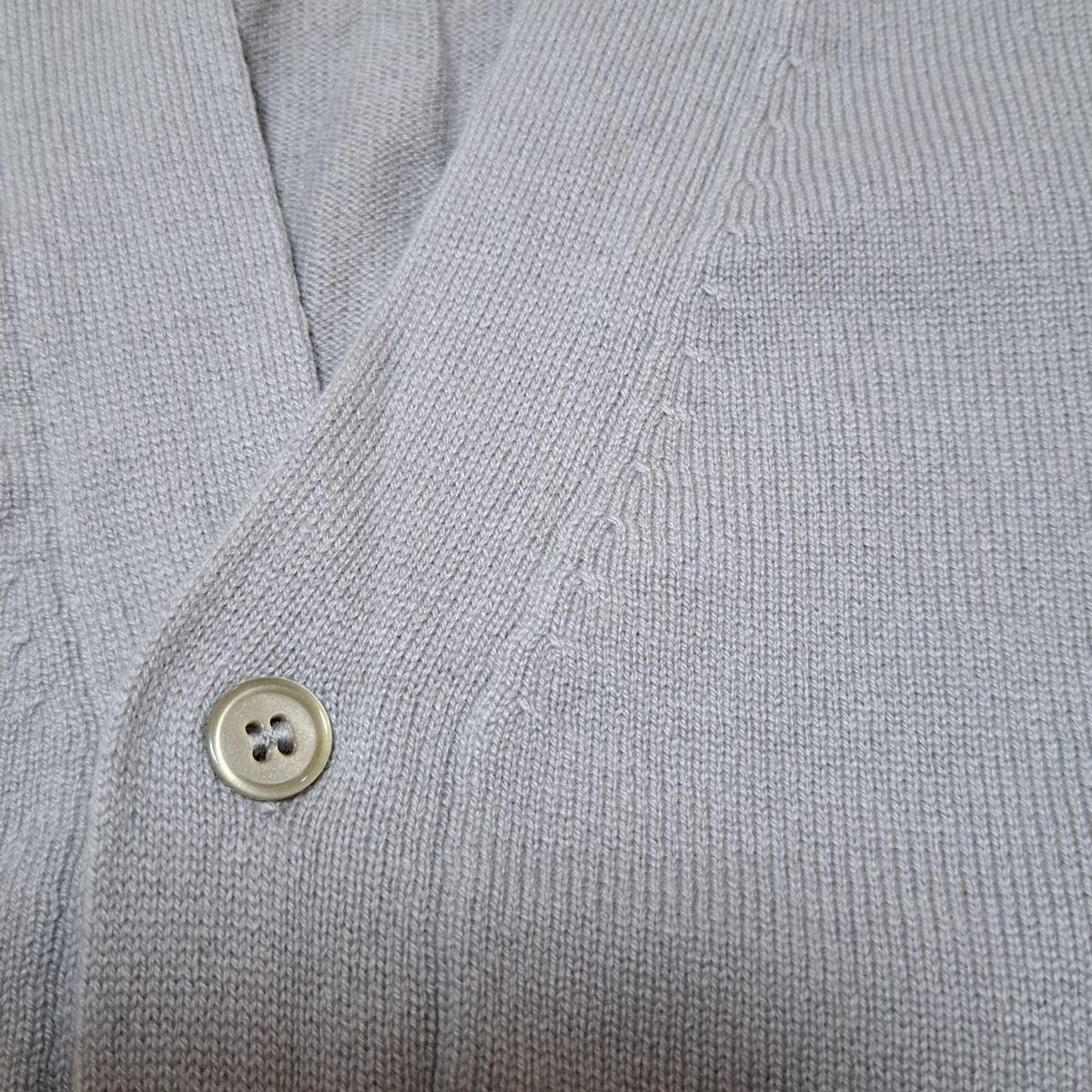 美品　JIL SANDER ライトグレー カーディガン JILSANDER(ジルサンダー) カーディガン サイズ36 S レディース