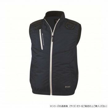 ジーベック XEBEC XE 98104 空調服遮熱ハーネスベスト 紺 L