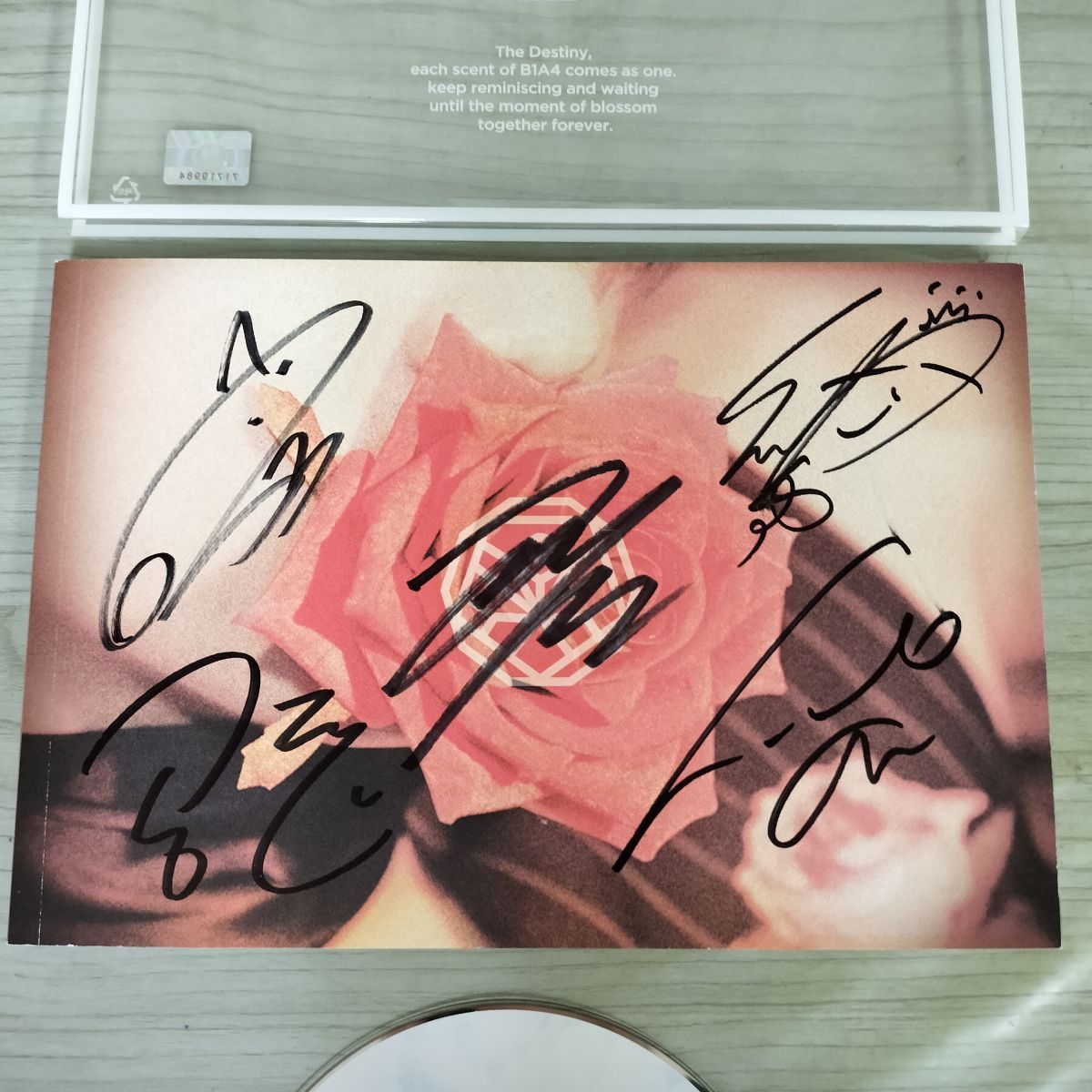 CD sweet girl b1a4 ビーワンエーフォー 6th mini album サイン？入り