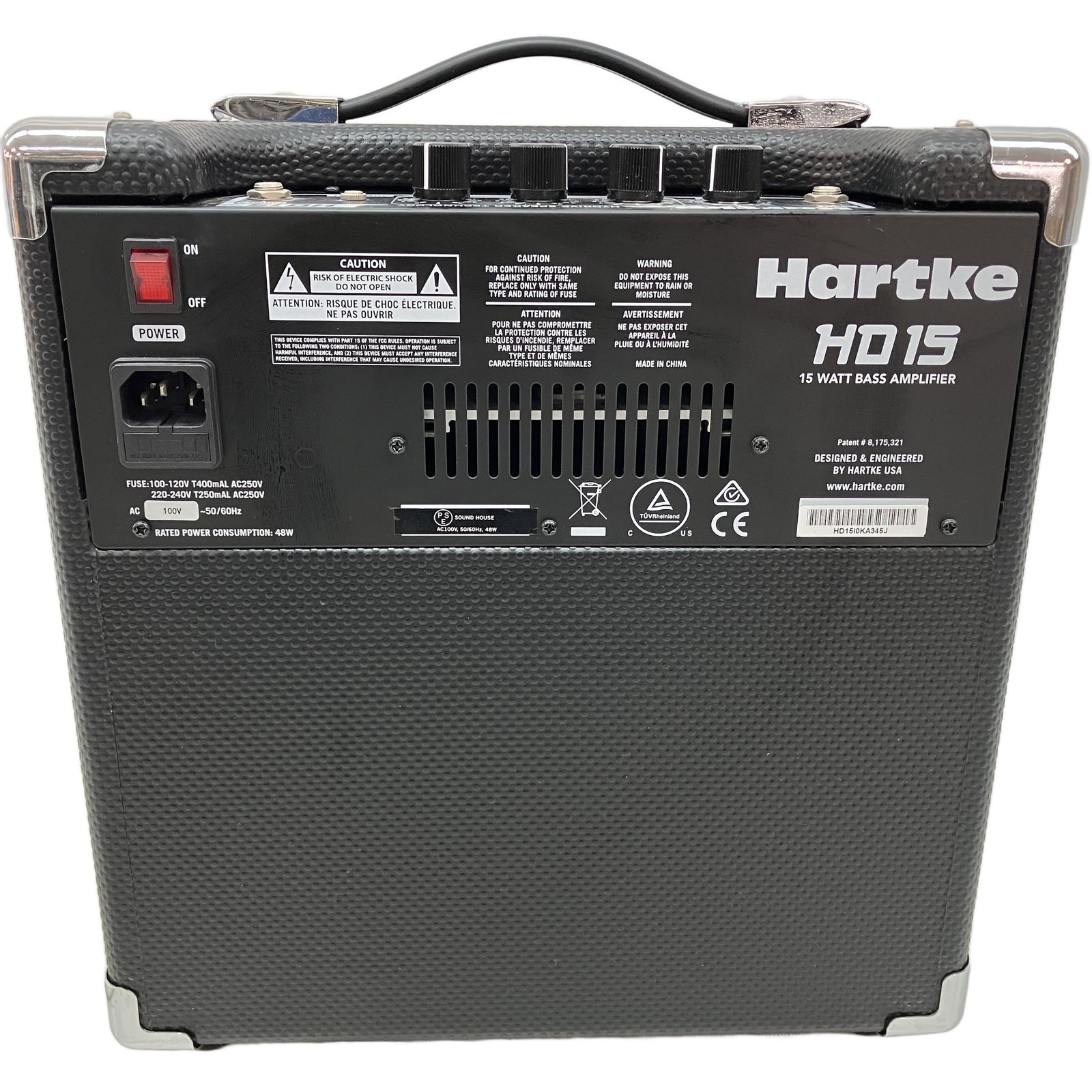 Hartke HD15 ベースアンプ 音響機材 中古 C10633076 - メルカリ