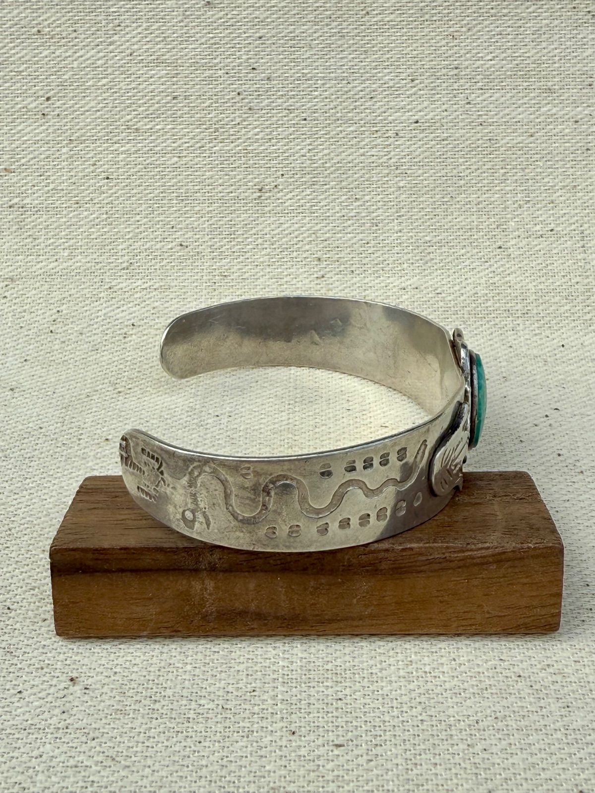  ナバホ アロー ターコイズ シルバー バングル フェザー スネーク フレッドハービー バングル リストバンド アクセサリー