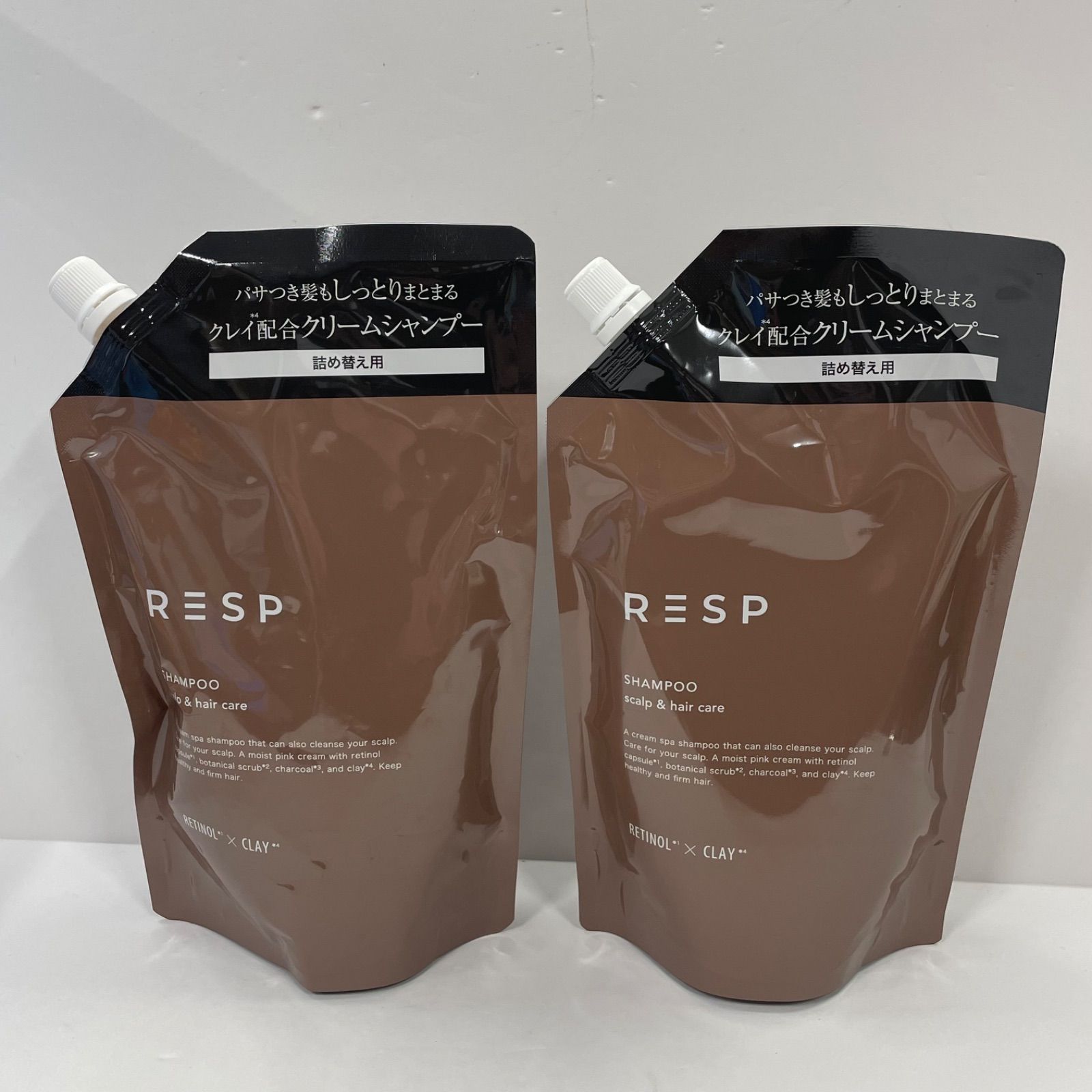 M2955 K RESP レチスパクリームシャンプー 〈詰め替え用〉 400g 計2点