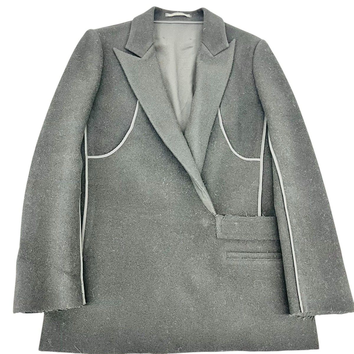 Yohji Yamamoto 希少 極美品 ヨウジヤマモト WRAP JACKET ラップ