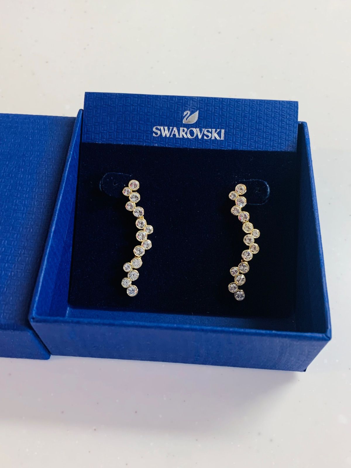 スワロフスキー Swarovski Fidelity ピアス