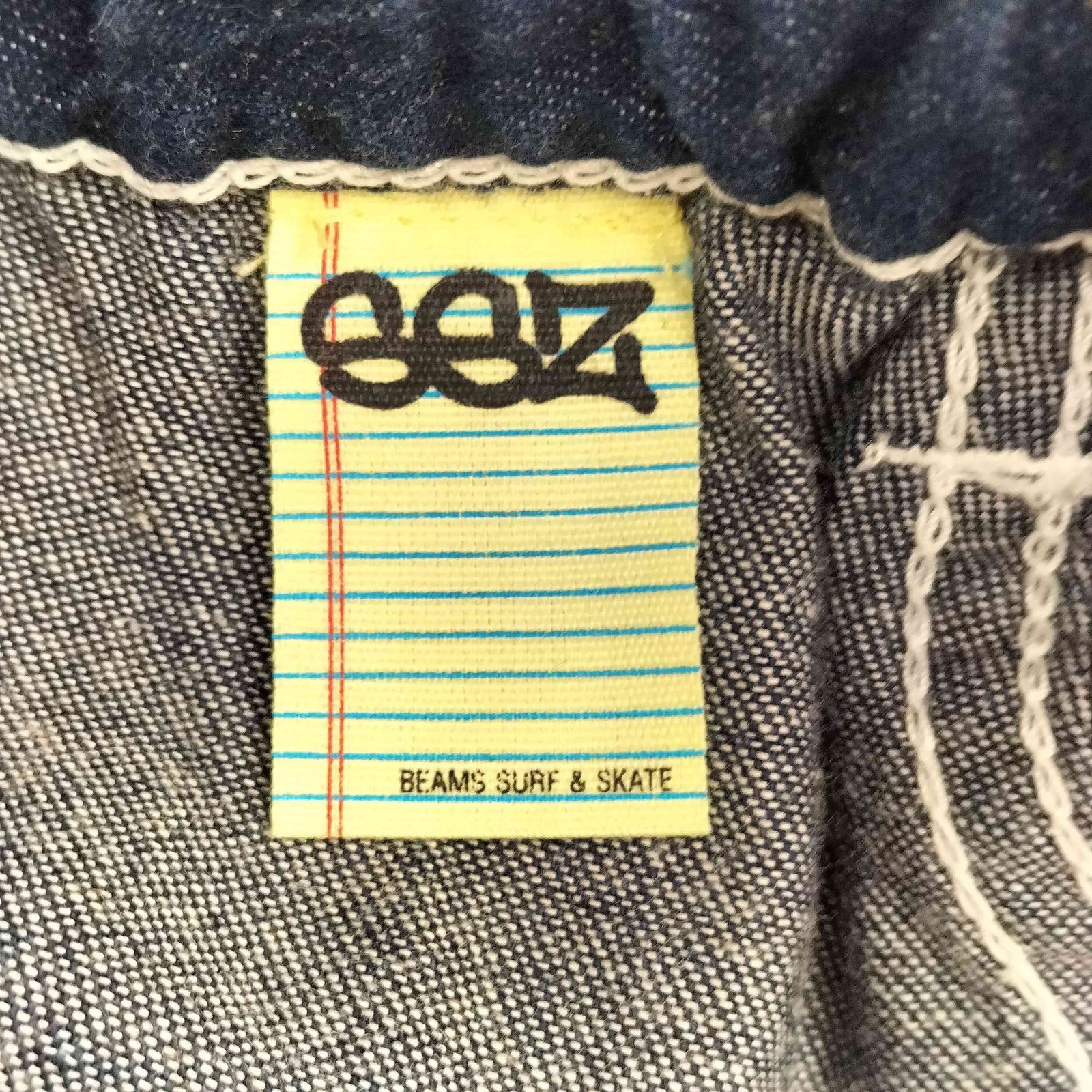 SSZ(ビームス サーフアンドスケートエスエスゼット) バギー テーパードジーンズ  メンズ 表記無 【中古】【ブランド古着バズストア】 ビームス サーフアンドスケートエスエスゼット SSZ バギー テーパード