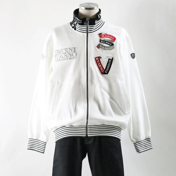 バーニヴァーノ Lサイズ トラックジャケットブルゾン BAW-MST-4840 BZ