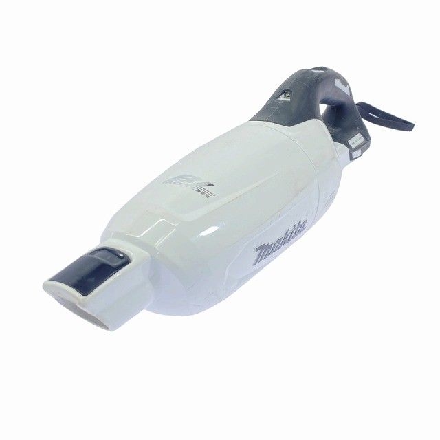 比較的 makita マキタ 18 V 充電式クリーナー CL 281 FD 白 本体＋サイクロンアタッチメント＋パイプ＋ノズル＋バッグ付111019
