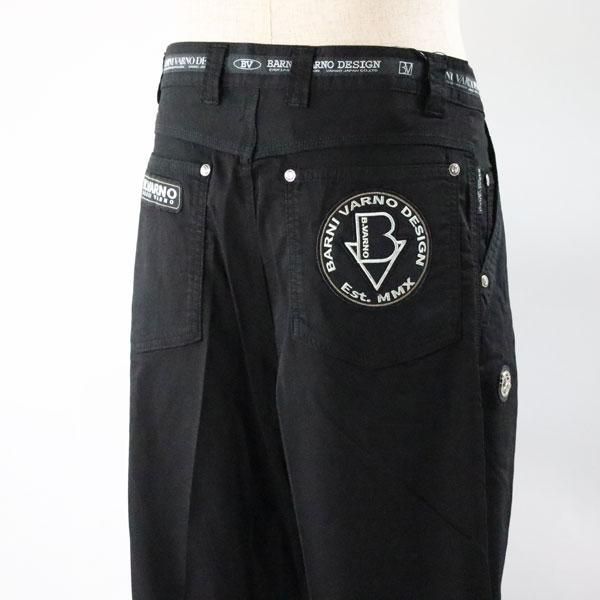 種類6:ブラック/95 バーニヴァーノ 2タック デニムパンツ baw-ojz5451