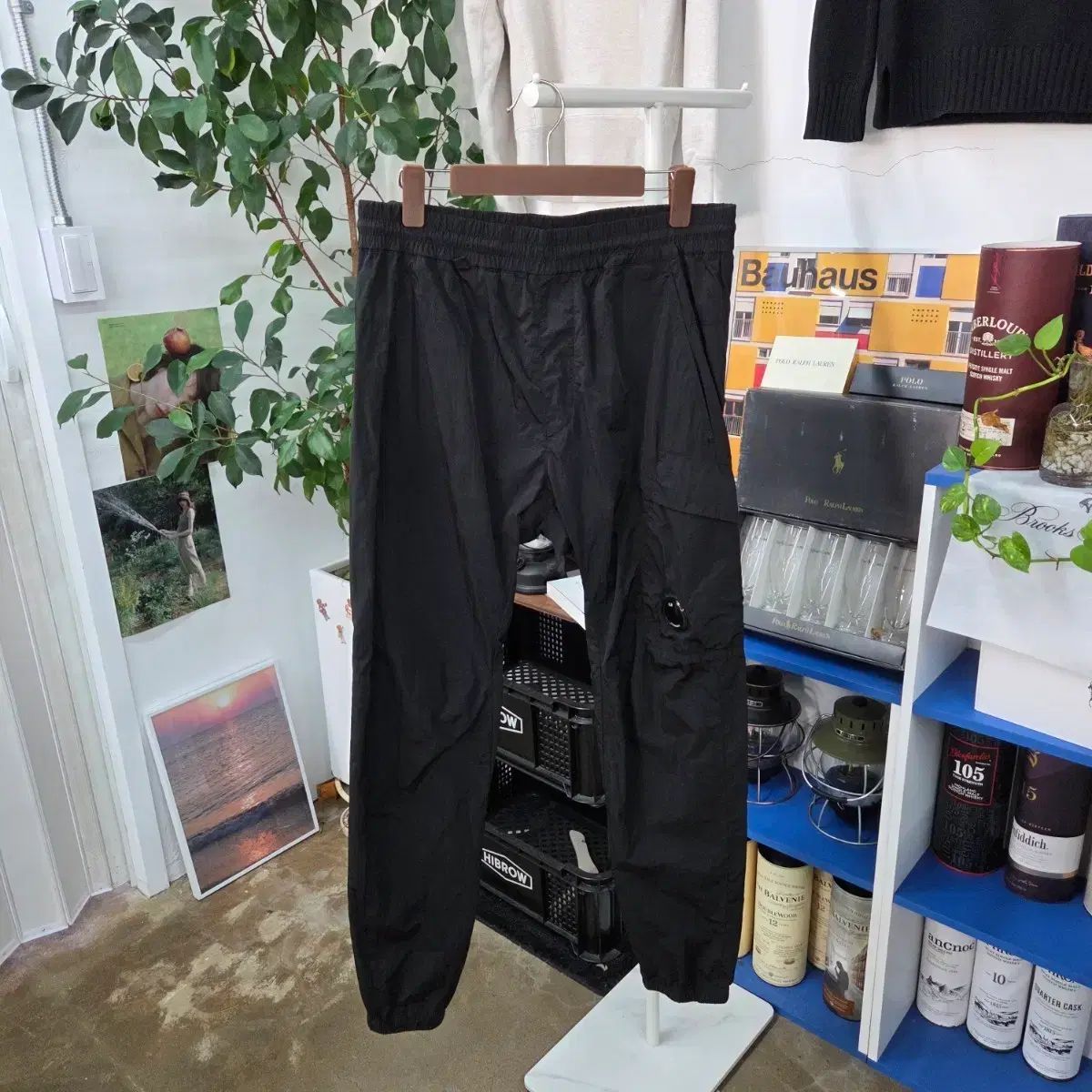 C P COMPANY シーピーカンパニー ナイロン ジョガーパンツ 46