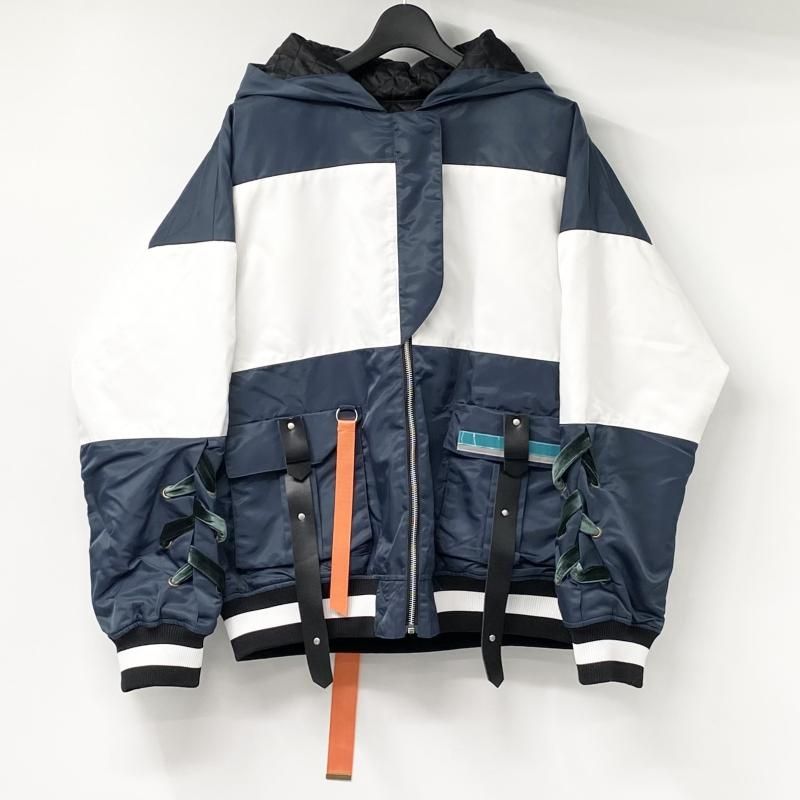 中古】開封 星街すいせい×ZOZOTOWN ジャケット ネイビー Lサイズ