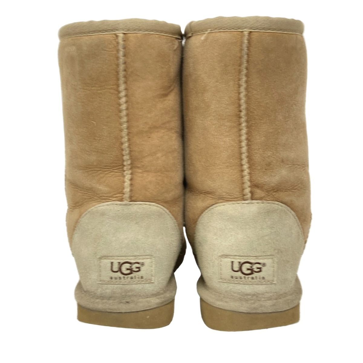  UGG アグ ショートブーツ 23 レディース クラシックショート 5825 ベージュ ムートン ブーティ ブーツ