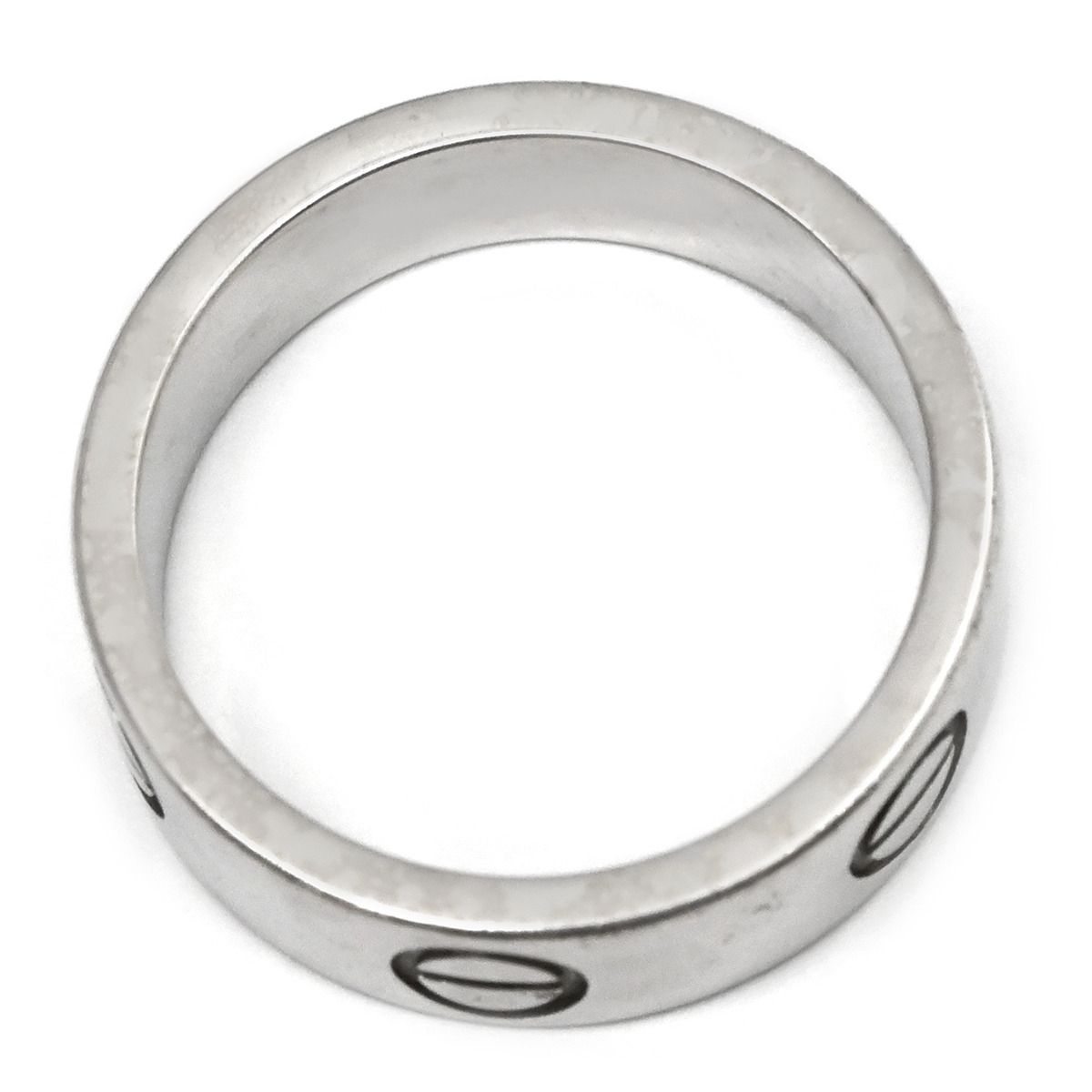 カルティエ Cartier リング 指輪 ラブリング ホワイトゴールド #50