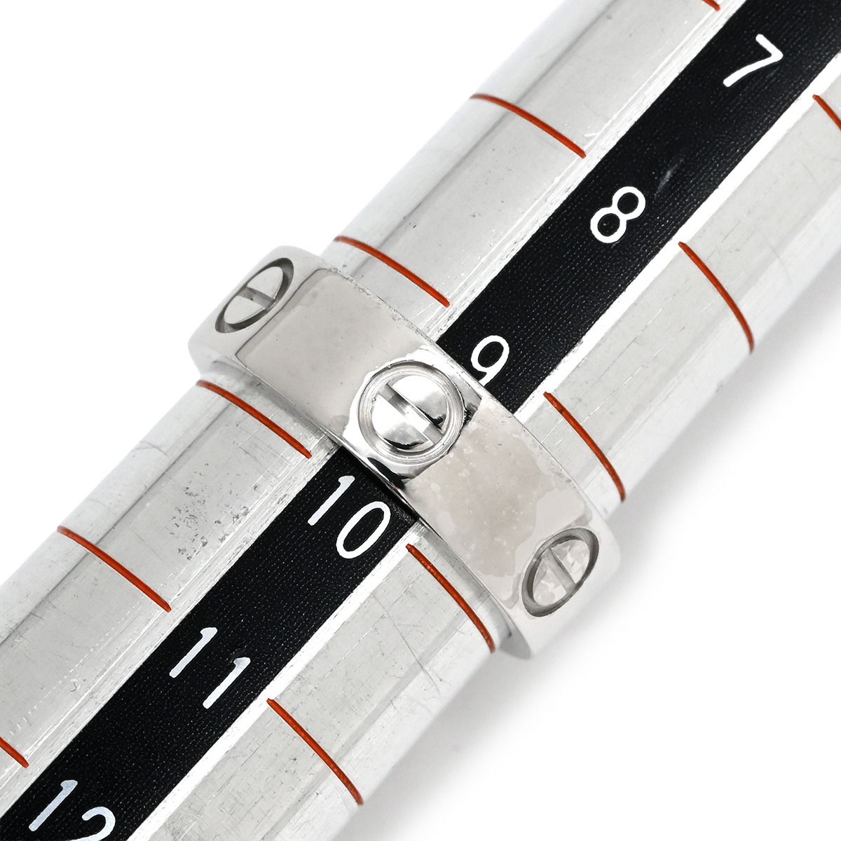 カルティエ Cartier リング 指輪 ラブリング ホワイトゴールド #50