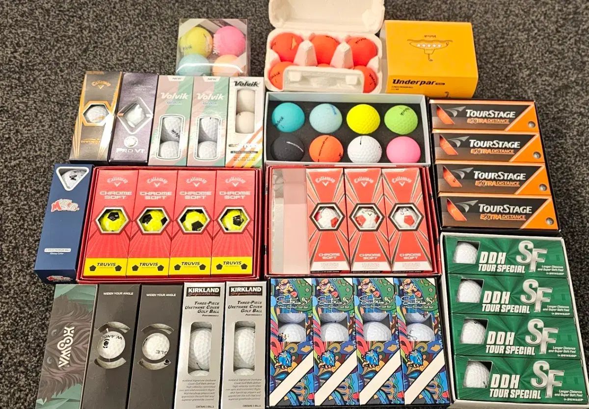 Callaway Volvik WIDE ANGLE Kirkland など ゴルフボール 一括