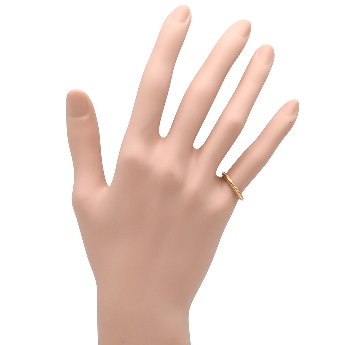 ティファニー Tiffany & Co リング 指輪 ミルグレイン バンドリング 